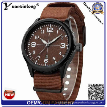 Yxl-494 venta caliente Nato correa de nylon reloj al por mayor de alta calidad militar encantador ejército deporte Casual mujer reloj de pulsera de los hombres